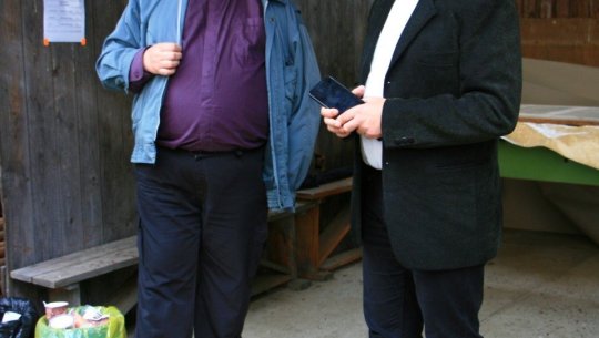 P. Pavel Jagoš se svým nástupcem P. Pawłem Bilińskim